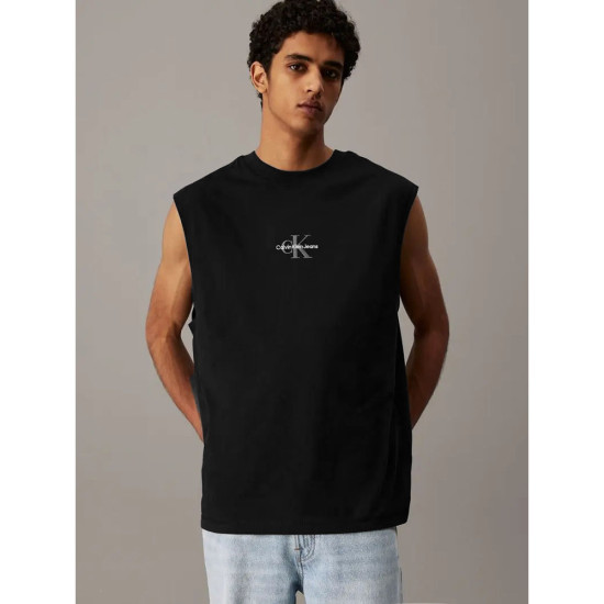 Calvin Klein Ανδρική αμάνικη μπλούζα Relaxed Monogram Tank Top